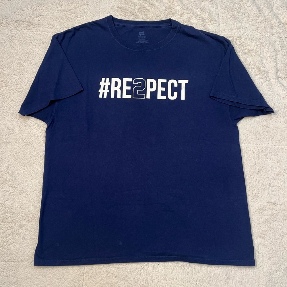 MLB New York Yankees Derek Jeter Thank You Re2pect Hanes T Shirt Mens XL Jersey